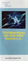 Flyer Deckblatt ALS-Hilfe Bayern